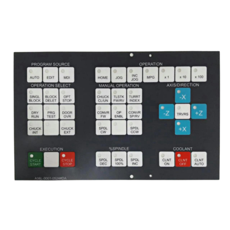 Teclado CNC FANUC