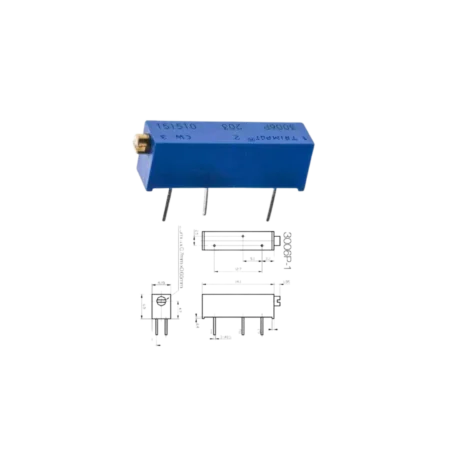 TRIMPOT MULTIVOLTAS 3006P 103 10K 15 VOLTAS