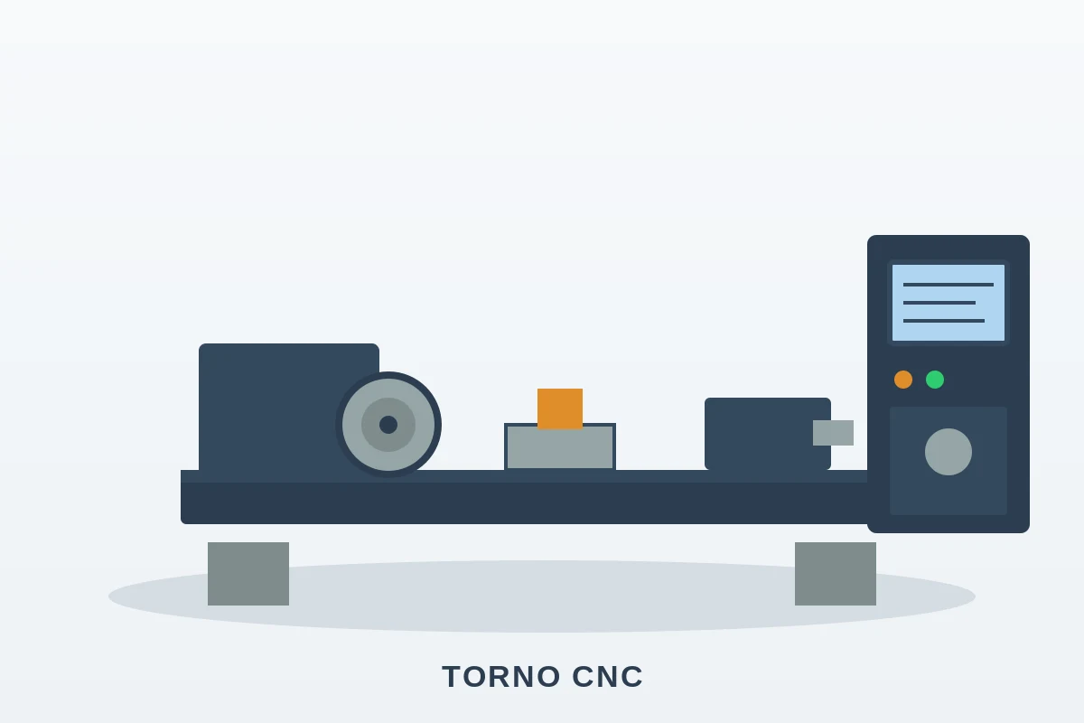Torno CNC usado revisado à venda pela FNF