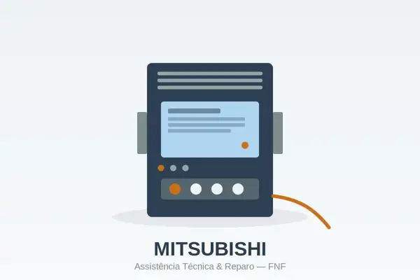 Assistência técnica Mitsubishi - CNC e servo drive